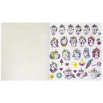 crie e cole o seu mangá - unicórnios crie e cole o seu mangá - unicórnios