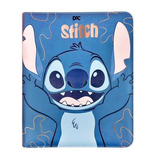pasta fichário universitário stitch 48 folhas pasta fichário universitário stitch 48 folhas