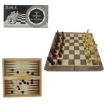 jogo de xadrez/dama/gamão 3 em 1 zh jogo de xadrez/dama/gamão 3 em 1 zh