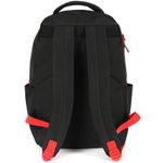 mochila com alça enaldinho preto e vermelho