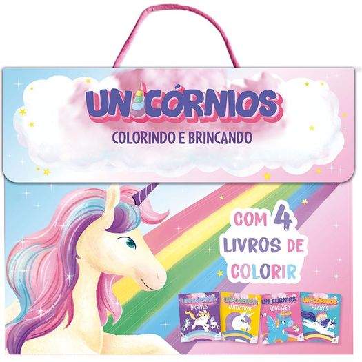 unicórnios - colorindo e brincando unicórnios - colorindo e brincando