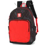 mochila com alça enaldinho vermelho e preto mochila com alça enaldinho vermelho e preto