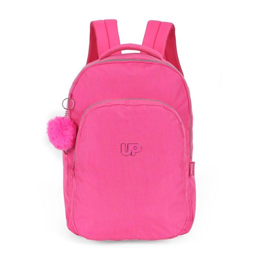 mochila com alça crinkle rosa pink mochila com alça crinkle rosa pink