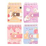 caderno de anotações patinha 80 folhas
