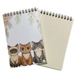 bloco de anotações gatinhos 50 folhas bloco de anotações gatinhos 50 folhas