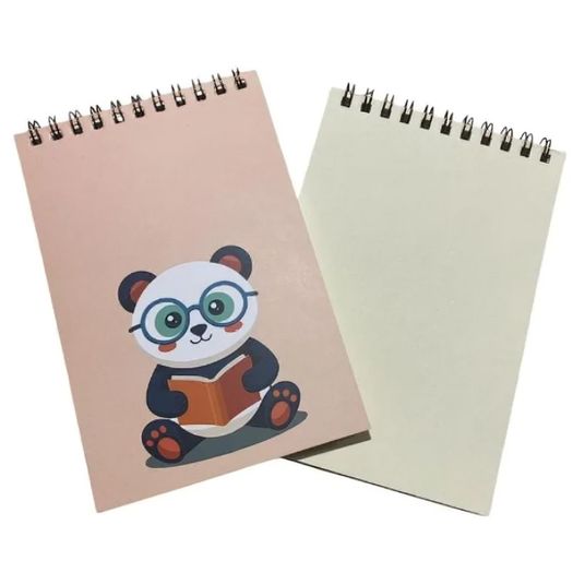 bloco de anotações panda óculos 50 folhas bloco de anotações panda óculos 50 folhas