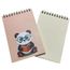 bloco de anotações panda óculos 50 folhas