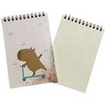 bloco de anotações capivara patinete 50 folhas bloco de anotações capivara patinete 50 folhas