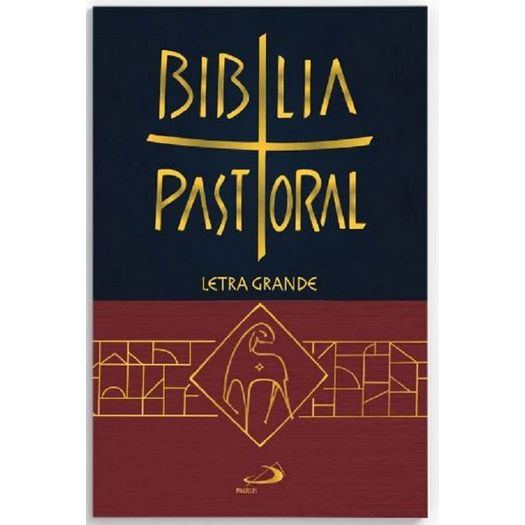 biblia pastoral - media ziper - vinho letra grande biblia pastoral - media ziper - vinho letra grande