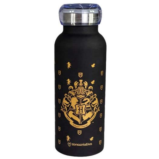 garrafa 500ml bubble harry potter hogwarts preto garrafa 500ml bubble harry potter hogwarts preto