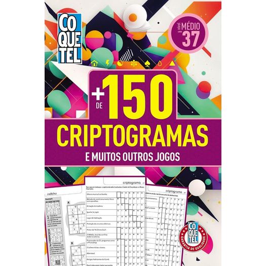 mais de 150 criptogramas - nível médio 37 mais de 150 criptogramas - nível médio 37