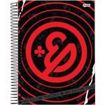 caderno universitário 1x1 80 folhas capa dura enaldinho caderno universitário 1x1 80 folhas capa dura enaldinho