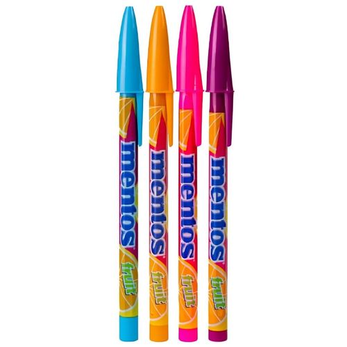 caneta esferográfica mentos cores sortidas avulso