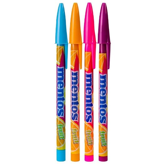 caneta esferográfica mentos cores sortidas avulso caneta esferográfica mentos cores sortidas avulso