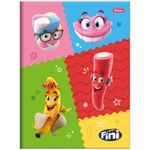 caderno brochurão 80 folhas capa dura fini caderno brochurão 80 folhas capa dura fini