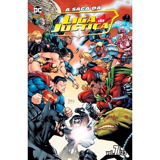 a saga da liga da justiça 7/23 a saga da liga da justiça 7/23