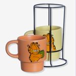 kit canecas empilháveis garfield kit canecas empilháveis garfield