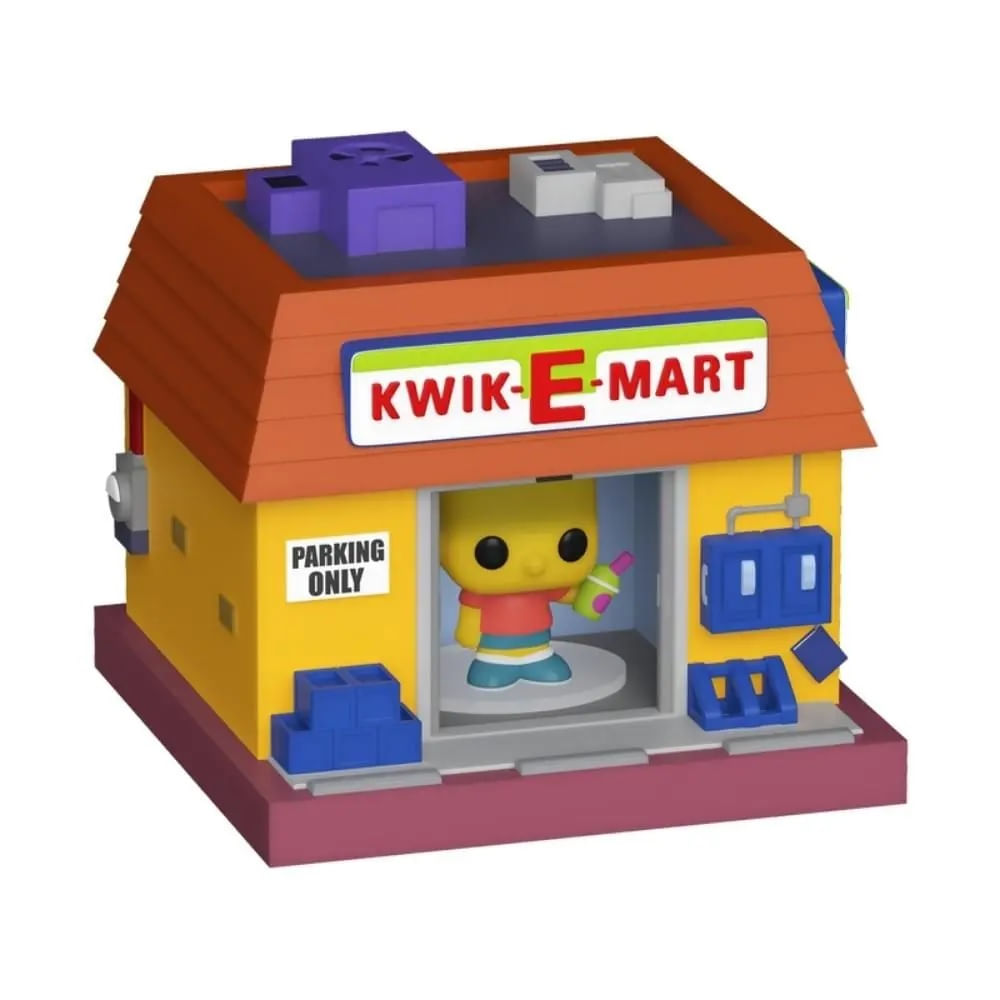 The Simpsons - Bart Simpson And Kwik-E-Mart (Bitty Pop) - Funko