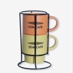 kit canecas empilháveis garfield kit canecas empilháveis garfield