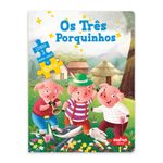 os três porquinhos - com quebra-cabeça os três porquinhos - com quebra-cabeça