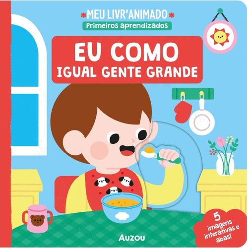 eu como igual gente grande