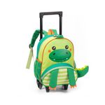 mochila com rodinha inf animais diversos modelos fênix