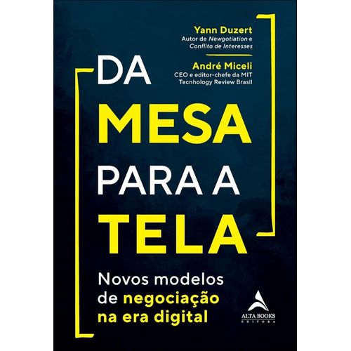 da mesa para a tela