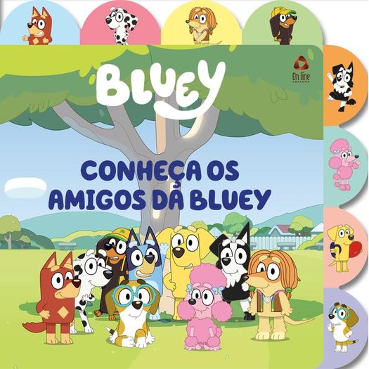 conheça os amigos da bluey
