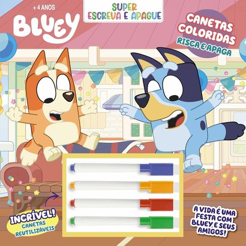 bluey super escreva e apague