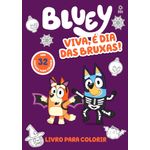 bluey eba, é dia das bruxas! livro para colorir