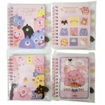 caderno de anotações com divisória monstros 64 folhas caderno de anotações com divisória monstros 64 folhas