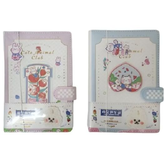 caderno de anotações cute animal club magnético diversos modelos caderno de anotações cute animal club magnético diversos modelos