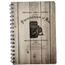 caderno de anotações espiral vintage 96 folhas