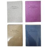 caderno a5 mood glitter 68 folhas diversos modelos
