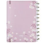 caderno inteligente 80 folhas grande pink blossom by sof caderno inteligente 80 folhas grande pink blossom by sof