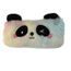 estojo simples pelúcia panda diversas cores wincy
