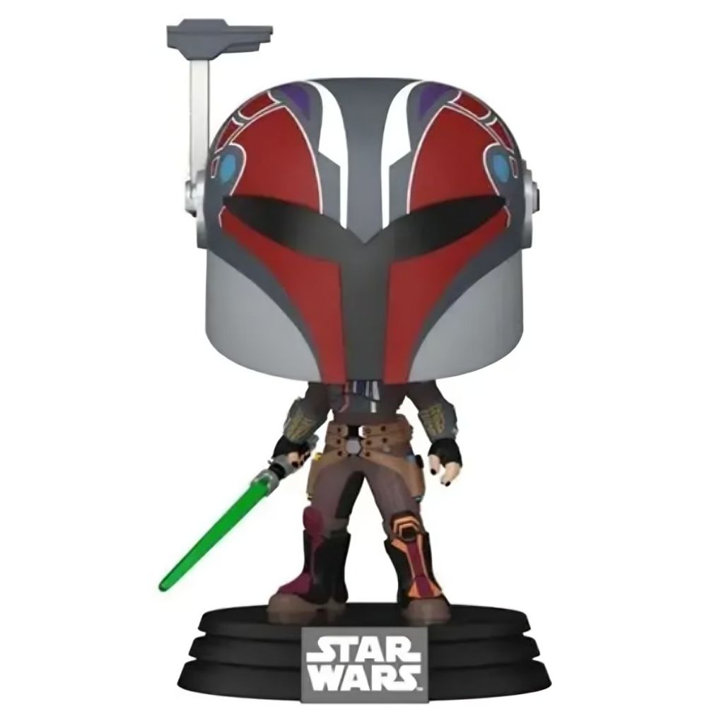 STAR WARS サビーヌ・レン サイン入りfunko pop! ファンコ ポップ スター・ウォーズドラマ 『アソーカ』 サビーヌ・レン