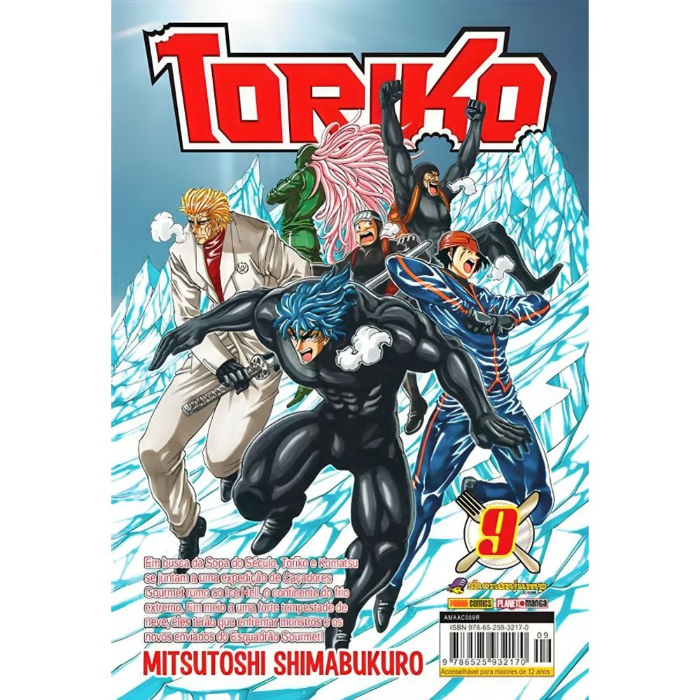 Toriko 9 - Livrarias Curitiba