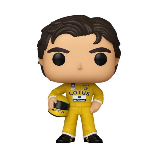 senna - ayrton senna racing lotus (10) - funko senna - ayrton senna racing lotus (10) - funko