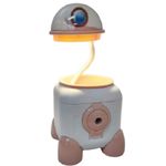 luminária de mesa led nave lunar com apontador diversas cores luminária de mesa led nave lunar com apontador diversas cores