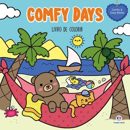 comfy days - livro de colorir comfy days - livro de colorir