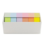fita adesiva colorida pastel 6 unidades fita adesiva colorida pastel 6 unidades