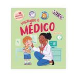 visitando o médico - com adesivos fofos e reutilizáveis! visitando o médico - com adesivos fofos e reutilizáveis!