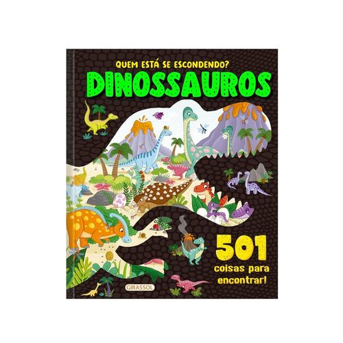 quem está se escondendo? - dinossauros - 501 coisas para encontrar!