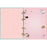 caderno fichário colegial 80 folhas purrfect cats caderno fichário colegial 80 folhas purrfect cats
