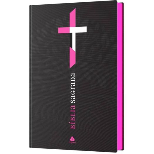 bíblia sagrada nvi - neon rosa bíblia sagrada nvi - neon rosa