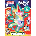 bluey minha mini biblioteca - valores