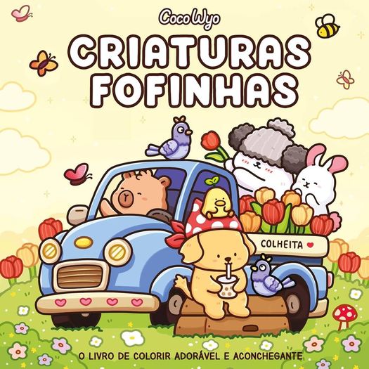 criaturas fofinhas (cozy cuties) - livro de colorir coco wyo criaturas fofinhas (cozy cuties) - livro de colorir coco wyo