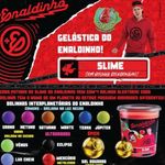 slime gelástica colecionável enaldinho 120 gramas slime gelástica colecionável enaldinho 120 gramas