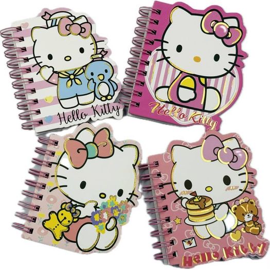caderno de anotações formato hello kitty a6 diversos modelos caderno de anotações formato hello kitty a6 diversos modelos